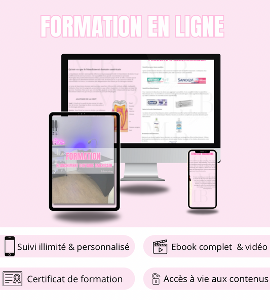 Formation blanchiment dentaire en ligne